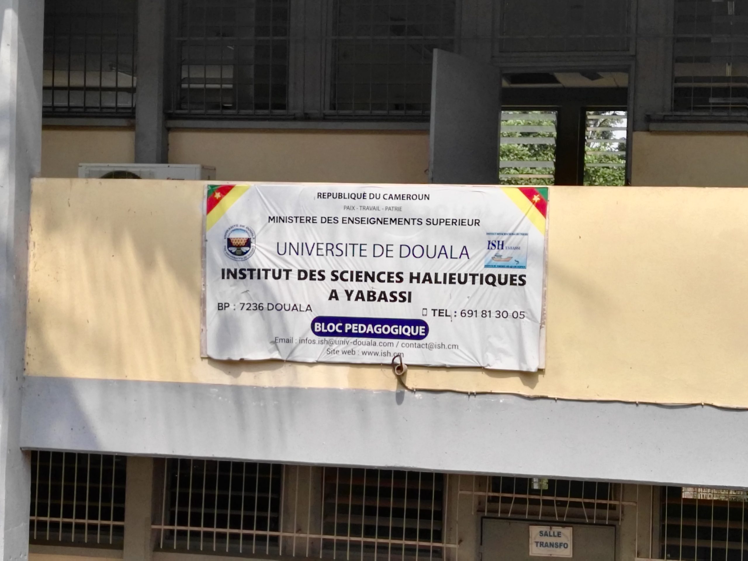 Institut des Sciences Halieutiques (ISH) de l’Université de Douala à ...